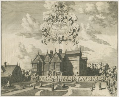 Madeley Manor House: gravering, nd [c 1686] (trykk) av Michael Burghers