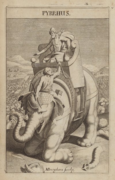 Pyrrhus, gresk general og statsmann av Michael Burghers