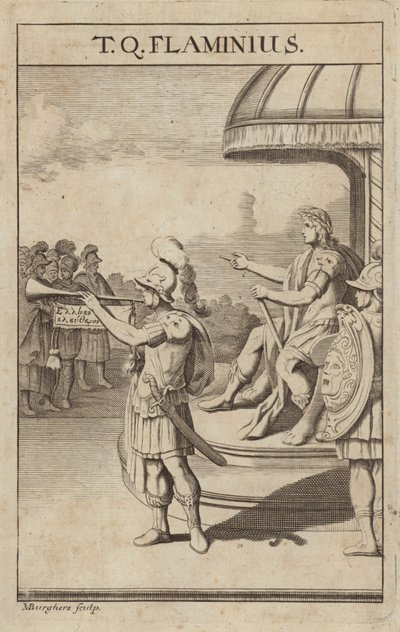 Titus Quinctius Flaminimus, romersk general av Michael Burghers