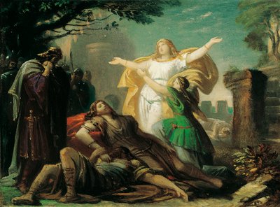 Monaco, Scenografi for Tristan og Isolde av Richard Wagner av Michael Echter