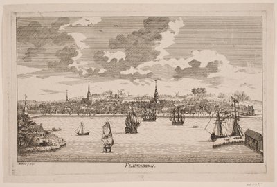 Prospekt av Flensburg av Michael Fosie