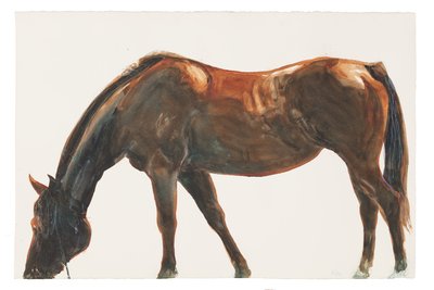 Uten tittel, 2018 (akvarell på papir) av Michael Frith