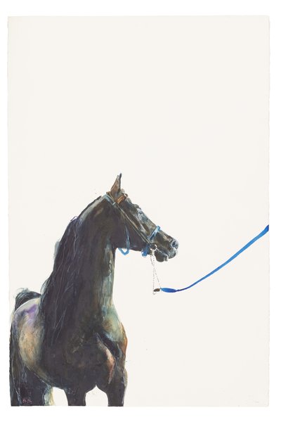 Uten tittel, 2018 (akvarell på papir) av Michael Frith