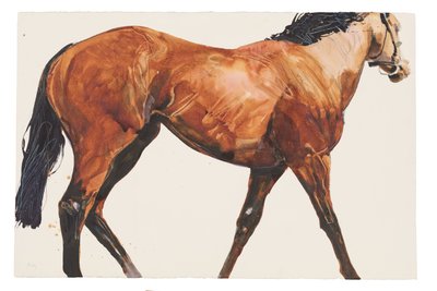 Uten tittel, 2018 (akvarell på papir) av Michael Frith