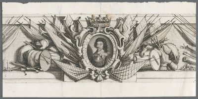 Beleiringen av La Rochelle: Plate 15, 1628-1630. av Michael Lasne
