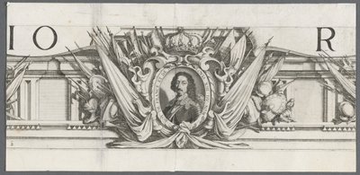 The Siege of La Rochelle: Plate 2, 1628-1630. av Michael Lasne