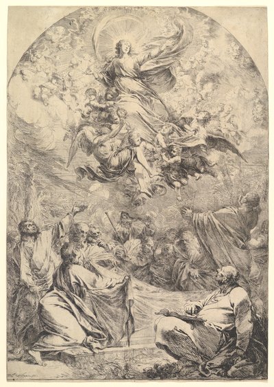 The Assumption of the Virgin, 1683. av Michael Lucas Leopold Willmann