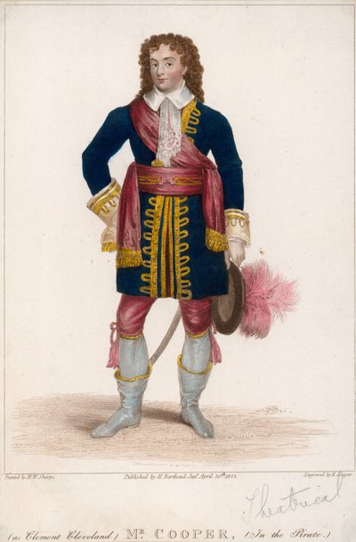 Mr Cooper, som Clement Cleveland i The Pirate av Michael William Sharp