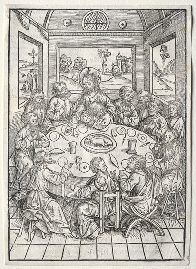 The Treasure Keeper: The Last Supper av Michael Wolgemut