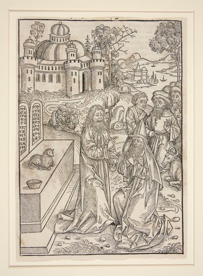 Side fra Stephan Fridolin, The Treasure Keeper (Nürnburg: Anton Koberger, 1491) av Michael Wolgemut