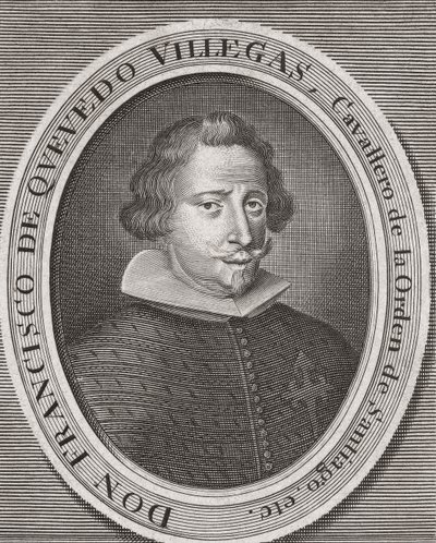 Francisco Gómez de Quevedo og Santibáñez Villegas. av Michael van der (after) Gucht