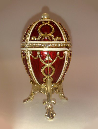 Rosebud egget, 1895 av Michail Yevlampievich, Perkhin