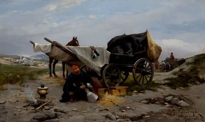 Hvil fra reisen av Michal Pawel Gorstkin-Wywiórski