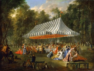Feiring av le Prince Louis François de Conti til ære for Charles William Ferdinand, Heredi av Michel Barthelemy Ollivier