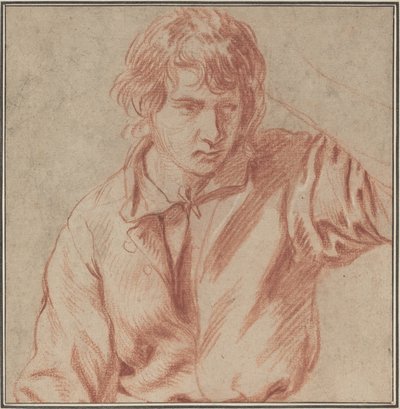 Ung mann av Michel Francois Dandre Bardon