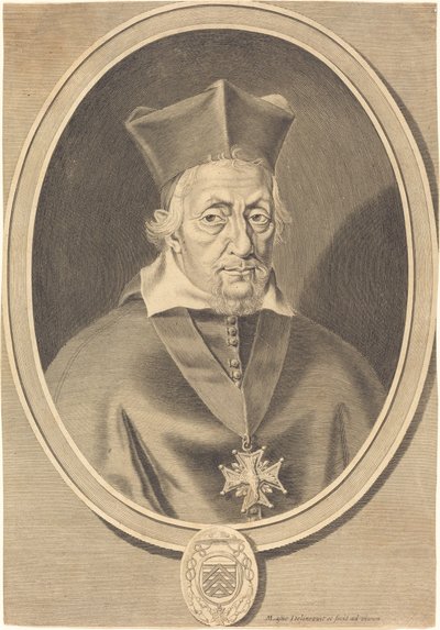 Francois La Rochefoucauld av Michel Lasne