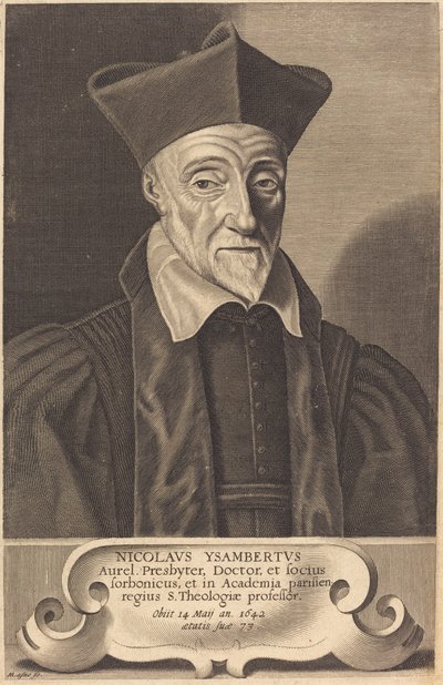 Nicolas Ysambert av Michel Lasne