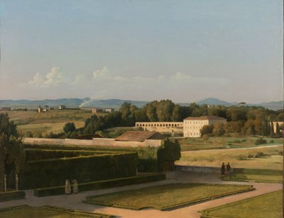 Utsikt over hagene til Villa Medici Utsikt over hagen til Villa Medici av Michel Martin Drolling