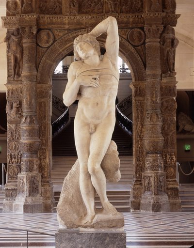 Captive, kjent som The Dying Slave av Michelangelo Buonarroti