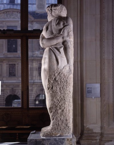 Captive, kjent som The Rebel Slave av Michelangelo Buonarroti