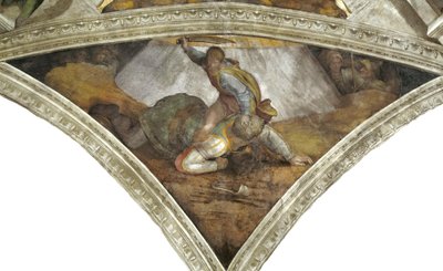 David og Goliat av Michelangelo Buonarroti
