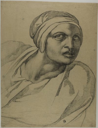 Halv-lengde figur av Michelangelo Buonarroti
