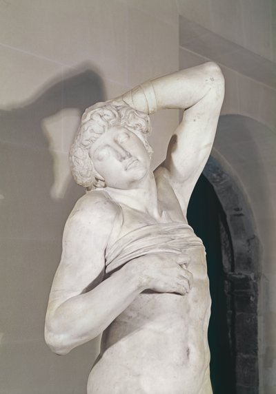 Den døende slaven, 1513-15 av Michelangelo Buonarroti
