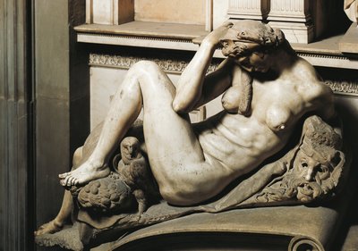 Natten, detalj fra graven til Giuliano de