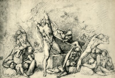 The Resurrection, c1532, 1943. av Michelangelo Buonarroti