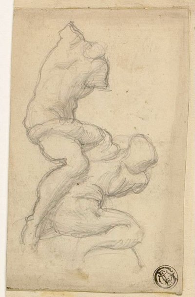 To slitende skikkelser av Michelangelo Buonarroti