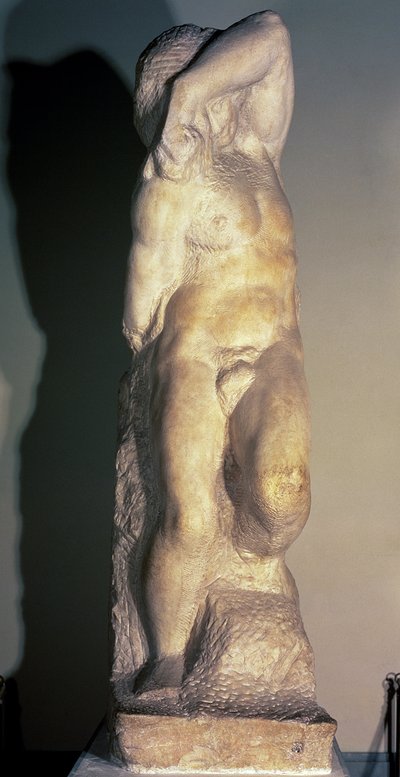 Ung slave, ca. 1520-23 av Michelangelo Buonarroti