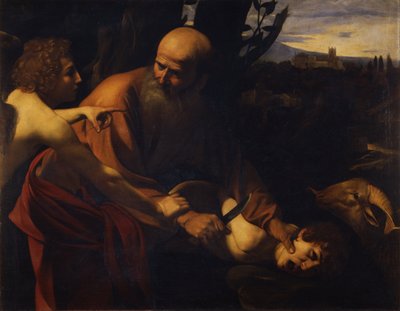 Abraham ofret Isak, 1603-1604 av Michelangelo Merisi Caravaggio