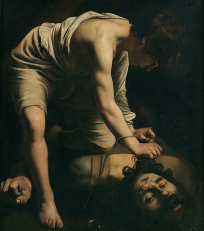 David med Goliats hode av Michelangelo Merisi Caravaggio