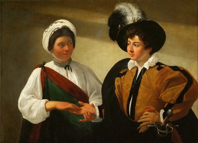 Spådame av Michelangelo Merisi Caravaggio
