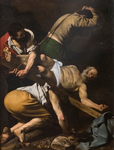 Korsfestelsen av St Peter av Michelangelo Merisi da Caravaggio