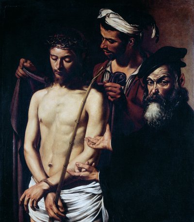 Se mann, ca. 1605 (olje på lerret) av Michelangelo Merisi da Caravaggio