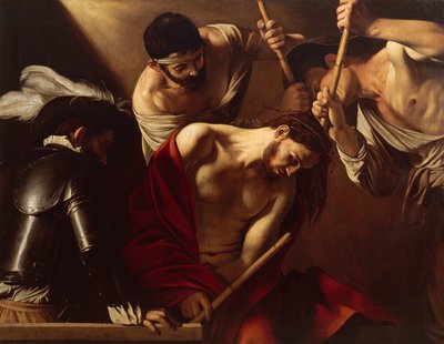 The Crowning with Thorns, ca. 1603 (olje på lerret) av Michelangelo Merisi da Caravaggio