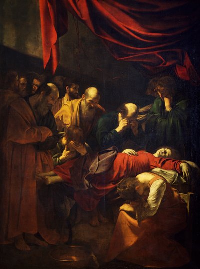 Jomfruens død av Michelangelo Merisi da Caravaggio