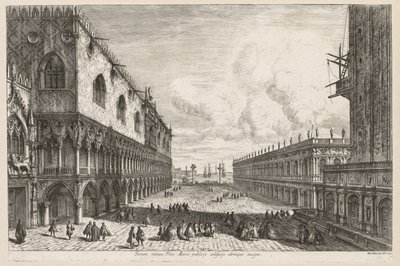 Utsikt over Venezia: Piazzetta av Michele Marieschi