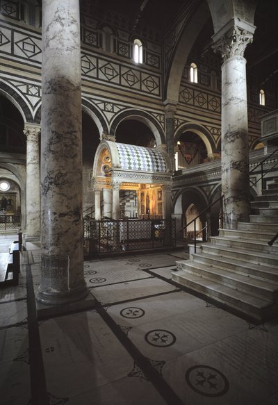 Krusifiksets kapell (ciborium) av Michelozzo di Bartolommeo