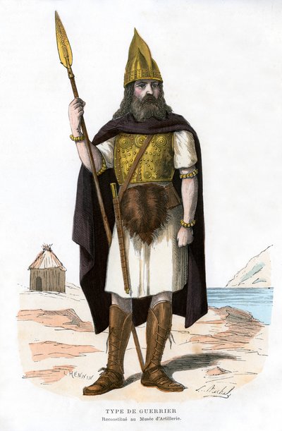 Kriger, muligens gallisk eller frankisk, 1882-1884. av Michelz