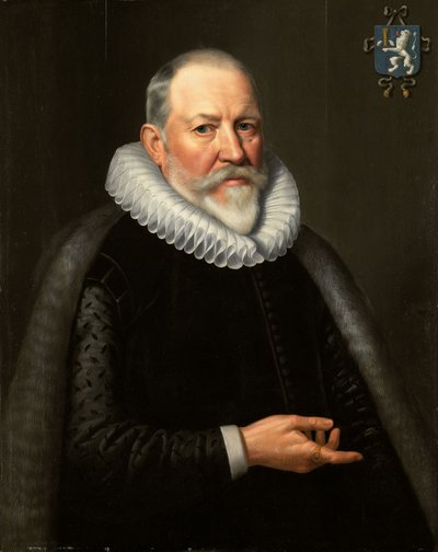 Portrett av Maerten Ruychaver av Michiel Jansz. van (after) Miereveld