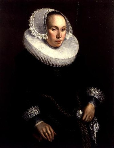 Portrett av en dame av Michiel Jansz. van Miereveld