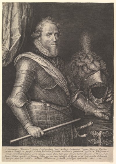 Prins Maurits av Orange, 1608. av Michiel Jansz van Miereveld