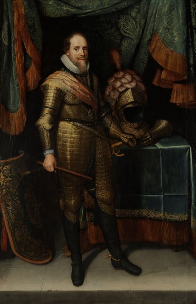 Maurits, prins av Orange (1567-1625) Portrett av Maurits (1567-1625), Prins av Oransje av Michiel Jansz van Mierevelt