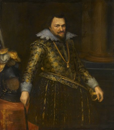 Portrett av Philips Willem (1554-1618), Prince of Orange av Michiel Jansz van Mierevelt
