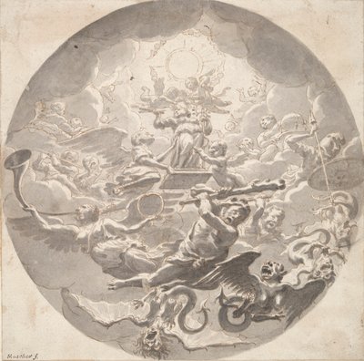 Allegori om beskyttelse av art av Michiel van Musscher