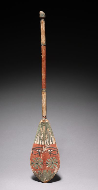 Modell Steering Oar, 2040-1648 f.Kr av Middle Kingdom Egyptian