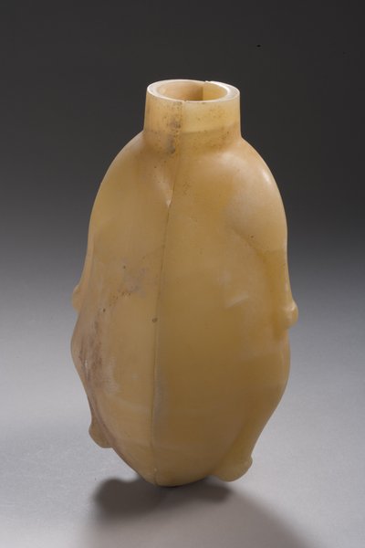 Todelt kar i form av en and (alabast) (se også 249012 og 249014-15) av Middle Kingdom Egyptian