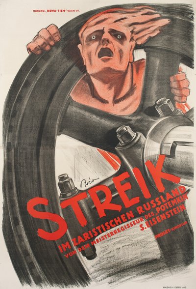 Plakat for stumfilmen 